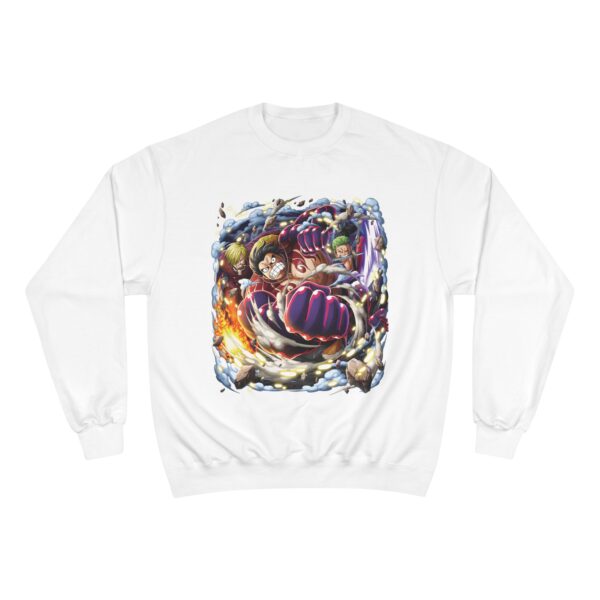 Luffy Zoro and Sanji One Piece Sweatshirt V1 - Image 5