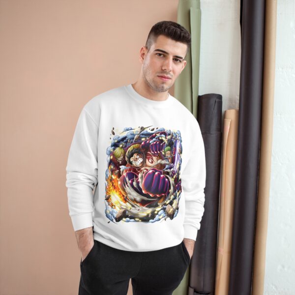 Luffy Zoro and Sanji One Piece Sweatshirt V1 - Image 7