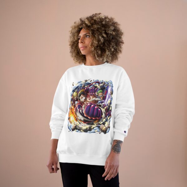 Luffy Zoro and Sanji One Piece Sweatshirt V1 - Image 8
