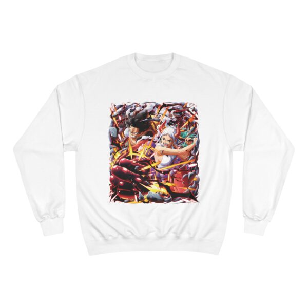Luffy Gear 4 Snakeman and Yamato One Piece Sweatshirt V1 - Image 5