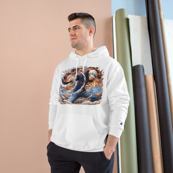 Trafalgar D. Water Law the Surgeon of Death One Piece Champion Hoodie V1 - Image 7